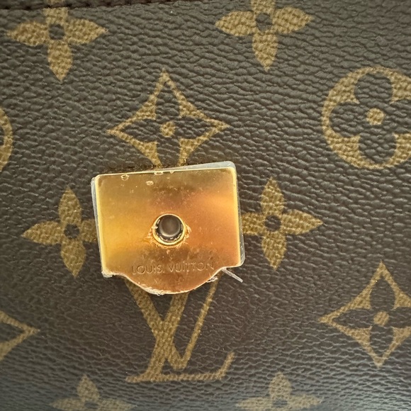 Louis Vuitton Passy Shoulder Bag Brown Canvas Coated Monogram - Picture 9 of 11